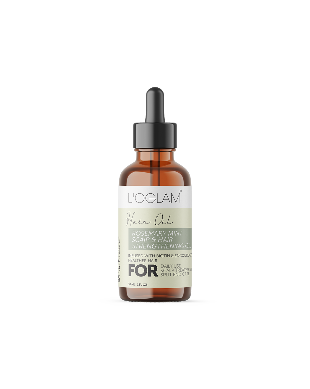 Rosemary Mint Scalp & Hair Strengthening Oil