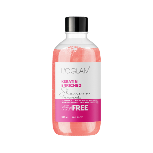 Keratin Enriched Sulphate Free Shampoo (For Normal Hair)